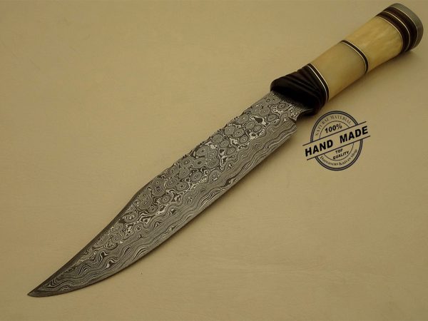 Damascus Bowie Knife