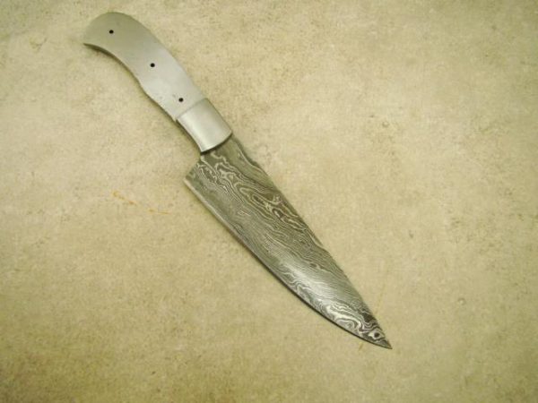 Professional Damascus Chef’s Knife Blank