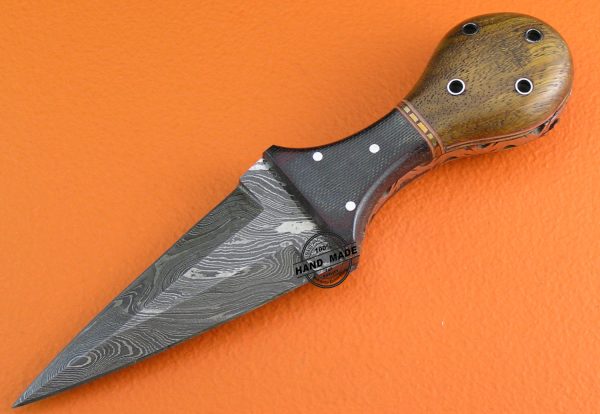 Damascus Boot Dagger