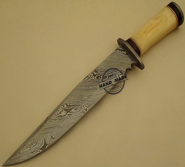 Ultimate Damascus Bowie Knife