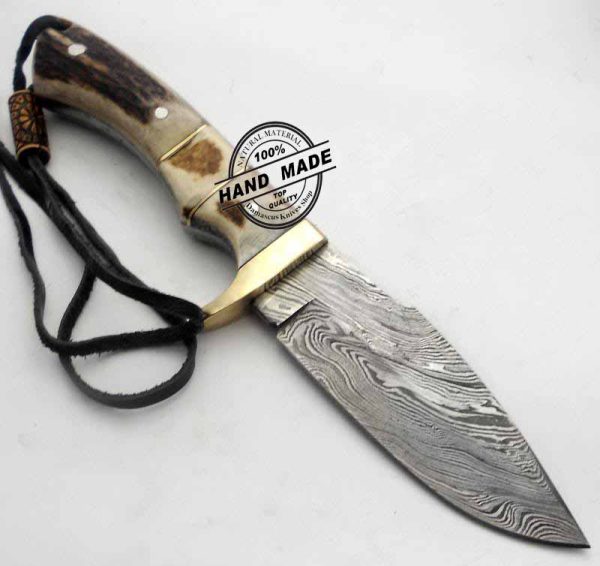 Bespoke Damascus Skinner Knife