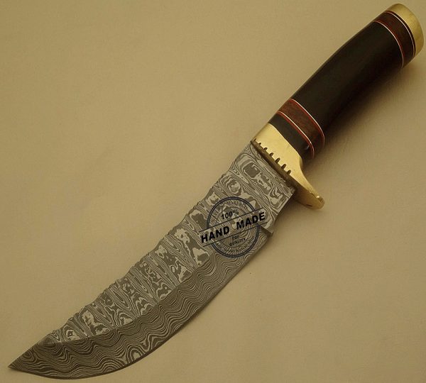 Remarkable Damascus Skinner Knife