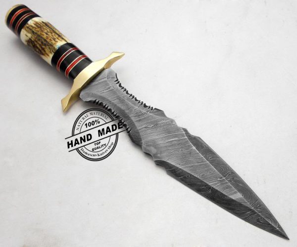 Damascus Dagger Knife